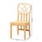 Baxton Studio Monaco Modern Bohemian Oak Brown Finished Mahogany Wood and Natural Rattan Dining Chair 228-13100-ZORO - alternate 8